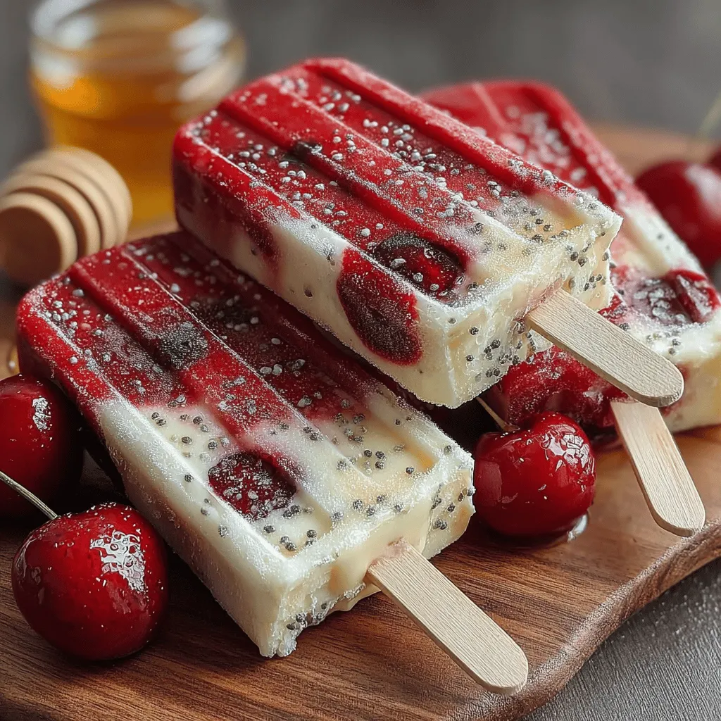 As the sun shines brighter and warmer days approach, the craving for refreshing, cool treats often rises. Enter Cherry Chia Bliss Pops, a delightful and nutritious option that not only satisfies your sweet tooth but also nourishes your body. With a perfect blend of creamy Greek yogurt, vibrant cherries, and nutrient-dense chia seeds, these pops are a fantastic way to enjoy a guilt-free dessert. Whether you're looking for a healthy snack for yourself or a fun treat for your kids, these pops are sure to become a favorite.