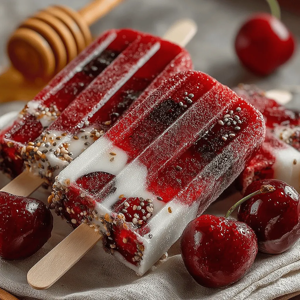As the sun shines brighter and warmer days approach, the craving for refreshing, cool treats often rises. Enter Cherry Chia Bliss Pops, a delightful and nutritious option that not only satisfies your sweet tooth but also nourishes your body. With a perfect blend of creamy Greek yogurt, vibrant cherries, and nutrient-dense chia seeds, these pops are a fantastic way to enjoy a guilt-free dessert. Whether you're looking for a healthy snack for yourself or a fun treat for your kids, these pops are sure to become a favorite.