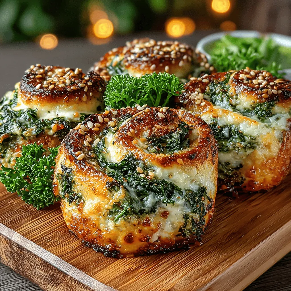 In recent years, pinwheels have surged in popularity as a go-to appetizer for various gatherings, from casual family dinners to festive parties. These bite-sized treats are not only visually appealing but also incredibly versatile, making them a favorite among hosts and guests alike. One standout variation is the Cheesy Spinach Delight Pinwheels, a delightful concoction that marries the rich flavors of cheese with the nutritional powerhouse of spinach. This recipe offers a perfect balance of taste and texture, creating a satisfying snack that everyone will love.