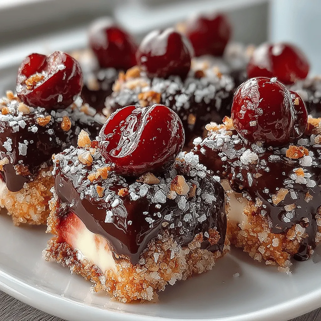 As the temperatures rise and the sun shines brighter, we all crave delightful, cooling treats that not only satisfy our sweet tooth but also nourish our bodies. Enter the Frozen Chocolate Cherry Yogurt Clusters—a perfect blend of creamy Greek yogurt, fresh cherries, and rich chocolate that makes for a refreshing snack on hot summer days or a guilt-free dessert anytime. This recipe is a harmonious fusion of flavors and textures that caters to both health-conscious eaters and dessert enthusiasts alike, offering a nutritious option that doesn't compromise on taste.