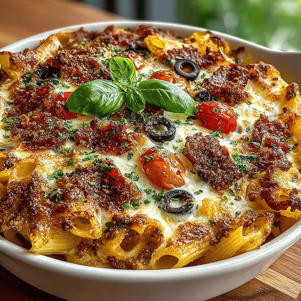 Pasta bakes are a beloved staple in many households, celebrated for their comforting nature and the ease with which they can be prepared. These one-dish meals combine the heartiness of pasta with an array of ingredients, creating a satisfying and often decadent dining experience. From traditional macaroni and cheese to creamy chicken Alfredo bakes, the versatility of pasta dishes allows for endless creativity in the kitchen. Among the myriad of pasta bake recipes, the Charcuterie Delight Pasta Bake stands out as a unique and tantalizing option, merging the classic elements of a pasta bake with the delightful flavors of a charcuterie board.