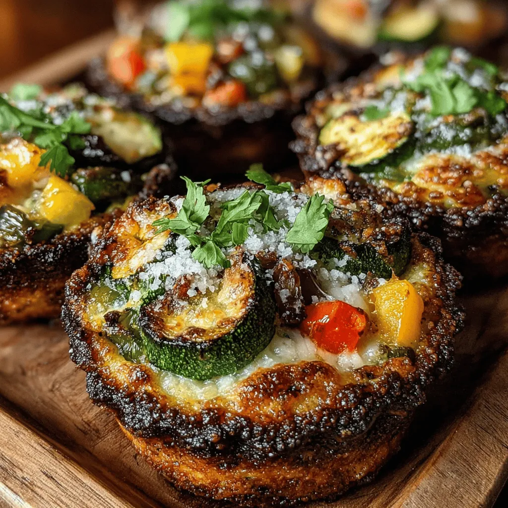 Embark on a culinary adventure with the Spicy Hatch Chili Veggie Gratin Cups, a dish that encapsulates the essence of comfort food while offering a burst of vibrant flavors. This recipe masterfully combines the smoky profile of Hatch green chilies, the freshness of seasonal vegetables, and the rich creaminess of cheese, creating a delightful experience for the senses. Whether you're hosting a dinner party or seeking a cozy meal for your family, these gratin cups stand out with their exciting taste and appealing presentation.