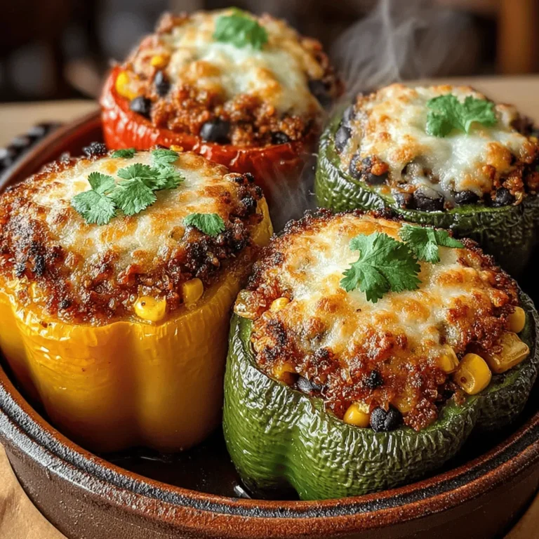 If you're searching for a hearty yet healthy meal that ticks all the boxes for flavor, nutrition, and satisfaction, look no further than cheesy quinoa stuffed bell peppers. This vibrant dish not only pleases the palate but also nourishes the body, making it an ideal choice for anyone looking to enjoy a wholesome dinner. Stuffed bell peppers have gained popularity across various cuisines, each culture putting its unique spin on this versatile dish. Whether you're enjoying a comforting family meal or hosting a gathering, these stuffed peppers are sure to impress.