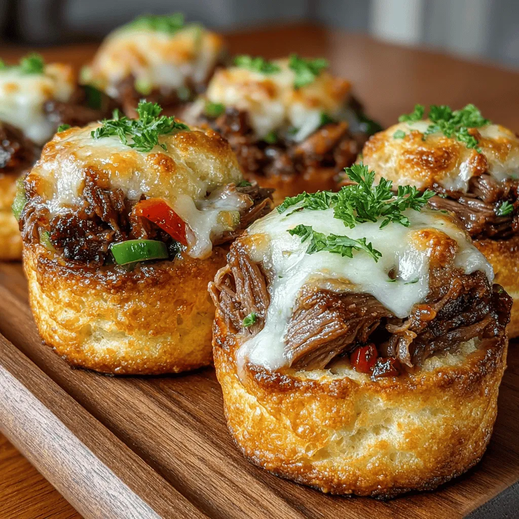 A successful Mini Cheesesteak Biscuit Bake relies on a few key ingredients that work harmoniously to create the ultimate flavor experience. Let’s explore each component that contributes to this delightful dish.