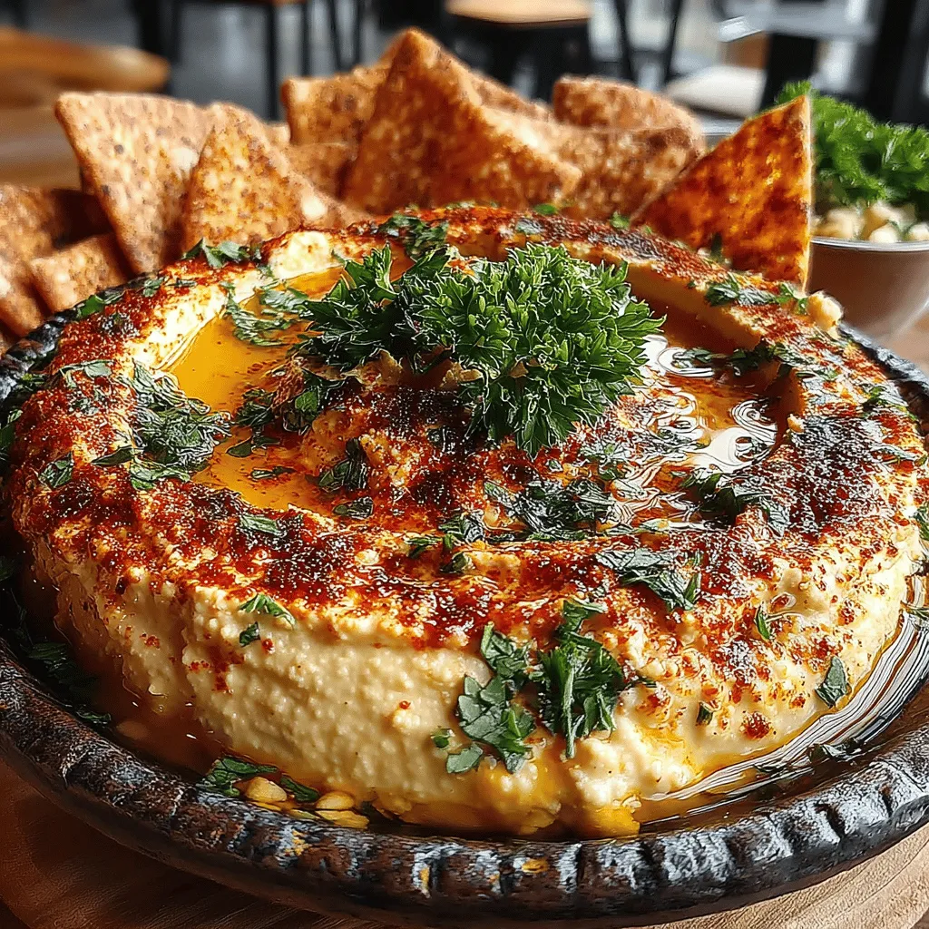 In the realm of healthy snacking, few combinations can rival the delightful pairing of creamy hummus and crunchy pita chips. Our Garlic Bliss Hummus recipe elevates this classic dish by infusing it with the rich, aromatic flavor of roasted garlic, creating a truly indulgent experience that is both nutritious and satisfying. Whether you're hosting a gathering, preparing for a game night, or simply looking for a wholesome snack, this recipe is bound to impress your family and friends.