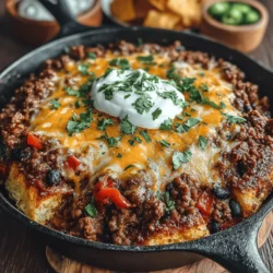 When it comes to creating a delicious and satisfying weeknight meal, the Spicy Southwest Turkey Taco Skillet stands out as a go-to option. This vibrant dish not only brings together a medley of flavors but also offers a nourishing way to enjoy a classic favorite. With its hearty combination of ground turkey, fresh vegetables, beans, and spices, this skillet meal is a crowd-pleaser that can be prepared in under 30 minutes. Perfect for busy families or those looking to meal prep for the week, it’s an easy recipe that packs a flavorful punch.