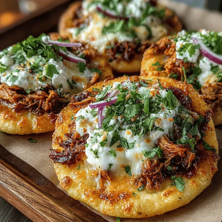 The perfect appetizer can set the tone for any gathering, and Mini BBQ Chicken Flatbread Circles are just that. Bursting with flavors and featuring a delightful combination of tender shredded chicken, zesty BBQ sauce, and gooey melted cheese, these mini flatbreads are sure to impress your guests. Whether you're hosting a game night, a casual get-together, or simply enjoying a family meal, this recipe offers a quick and easy solution that guarantees satisfaction. In this article, we’ll explore the ingredients, step-by-step instructions, and tips for making these bite-sized delights, ensuring you have all the information you need to create a crowd-pleaser.