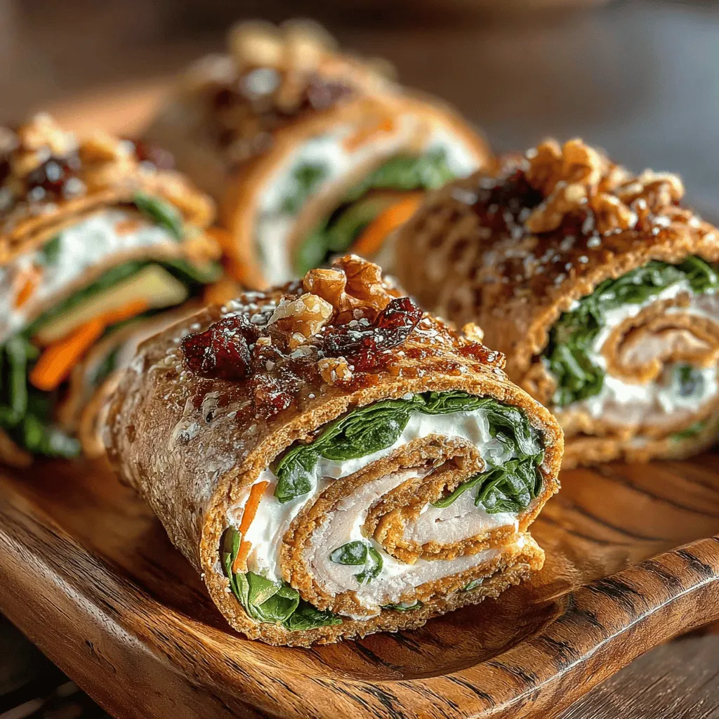 Once you've prepared your filling, the next step is rolling your tortilla. This is a crucial phase in creating your Turkey & Apple Pinwheel Wraps, as a good roll will keep all the delicious ingredients contained and ready for slicing.