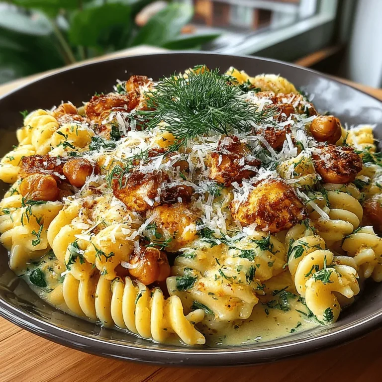 In the world of culinary creations, few dishes can boast the harmonious balance of flavor, nutrition, and versatility quite like Zesty Lemon Dill Chickpea Pasta. This vibrant dish marries the tangy brightness of fresh lemon and the aromatic essence of dill with the hearty texture of chickpeas and pasta. Whether you’re preparing a quick weeknight dinner or a dish to impress your guests at a dinner party, this recipe stands out for its ability to delight the palate while providing a wealth of nutritional benefits.