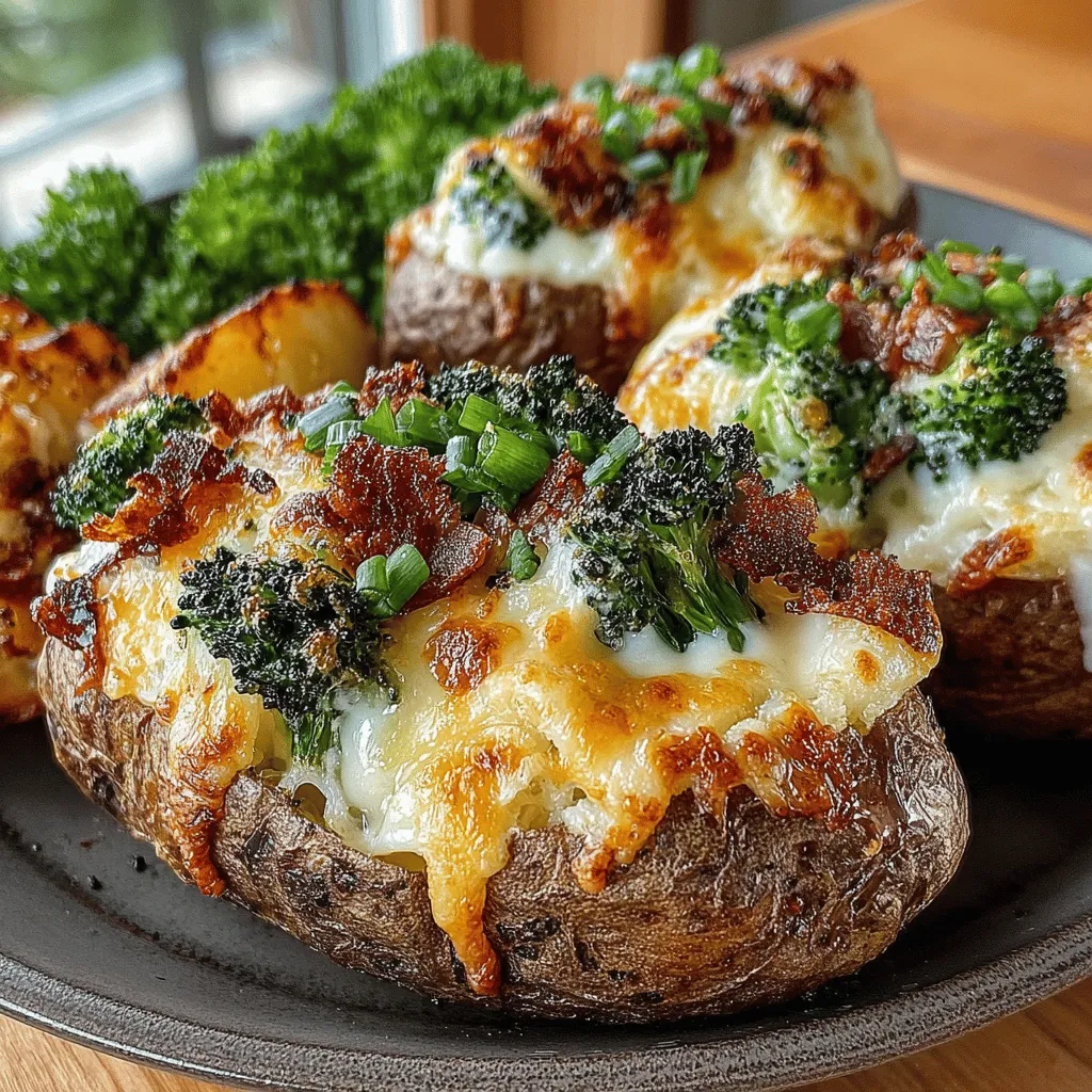 To create the perfect Cheesy Broccoli Stuffed Potatoes, it’s essential to understand the key ingredients that contribute to the dish's flavor and nutritional profile.
