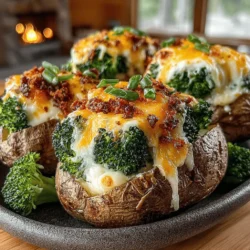 To create the perfect Cheesy Broccoli Stuffed Potatoes, it’s essential to understand the key ingredients that contribute to the dish's flavor and nutritional profile.