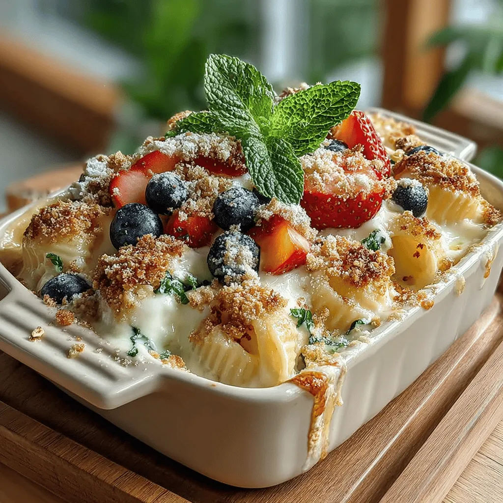 Are you ready to embark on a culinary adventure that marries the comforting essence of pasta with the vibrant sweetness of fresh fruits? The Fruit Pasta Bake Delight is an innovative dish that promises to tantalize your taste buds and leave your guests craving more. This unique recipe showcases a delightful fusion of sweet and savory flavors, resulting in a comforting bake that can be enjoyed at any time of the day. Whether you’re looking for a refreshing brunch option, a unique breakfast idea, or an unexpected dessert, this dish ticks all the boxes.