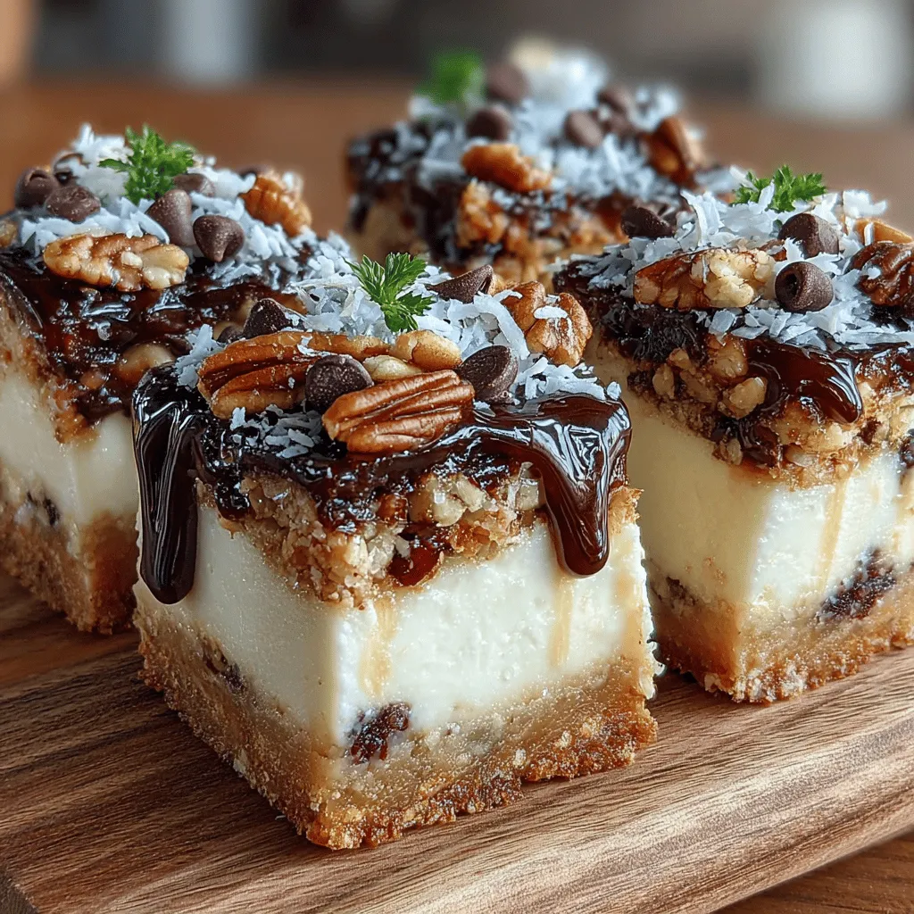 Enhancing the flavor and presentation of your Coconut Pecan Paradise Squares can be achieved through the strategic use of optional ingredients. Mini chocolate chips can add a delightful burst of sweetness, balancing the rich coconut and pecan flavors. They also provide a fun texture that can make each bite even more enjoyable. Fresh coconut flakes, on the other hand, can elevate the visual appeal of the squares. Their light, fluffy texture and subtle sweetness complement the overall flavor profile, giving your dessert a tropical flair. Incorporating these ingredients is entirely up to your personal preference, but they can make a significant difference in both taste and aesthetics.