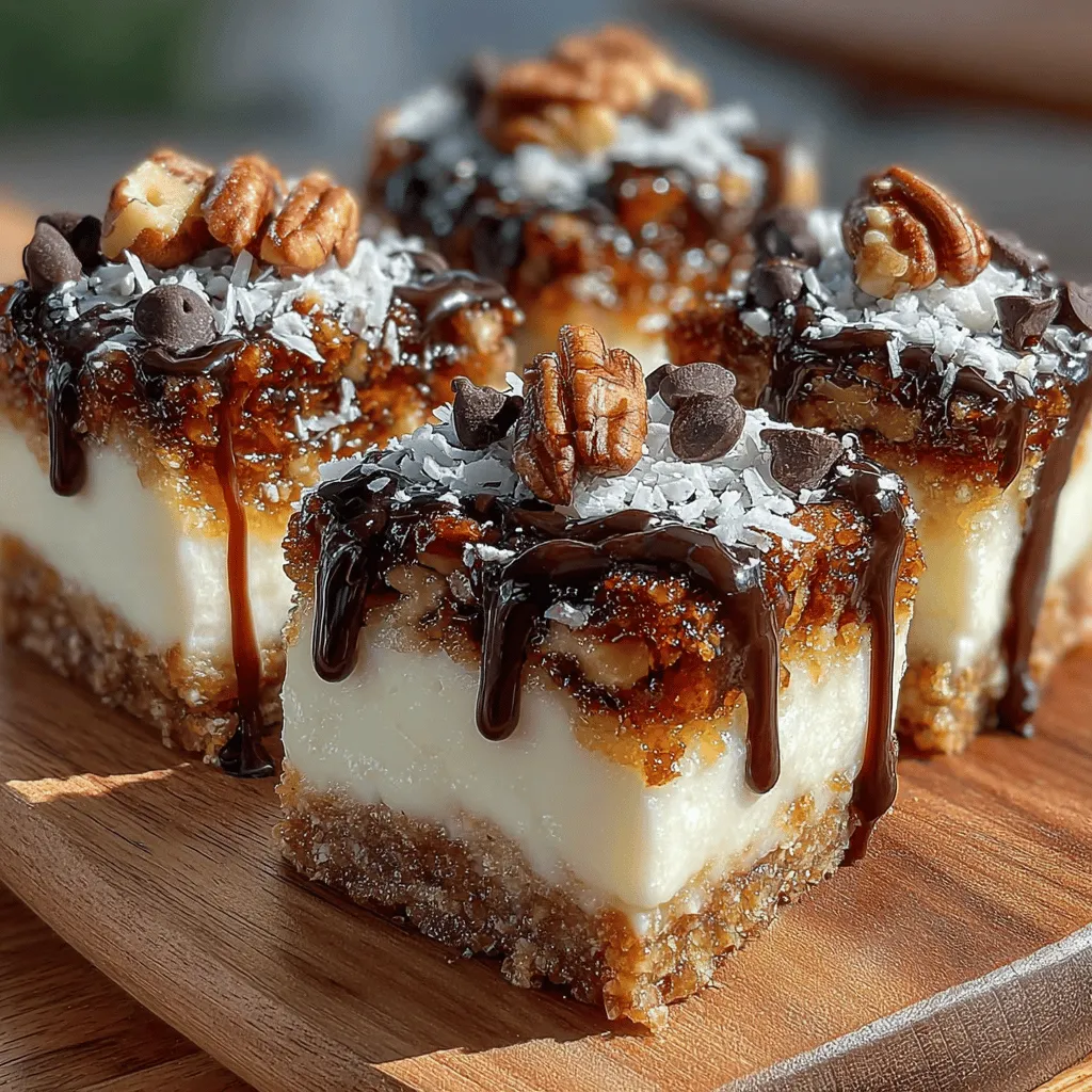 Enhancing the flavor and presentation of your Coconut Pecan Paradise Squares can be achieved through the strategic use of optional ingredients. Mini chocolate chips can add a delightful burst of sweetness, balancing the rich coconut and pecan flavors. They also provide a fun texture that can make each bite even more enjoyable. Fresh coconut flakes, on the other hand, can elevate the visual appeal of the squares. Their light, fluffy texture and subtle sweetness complement the overall flavor profile, giving your dessert a tropical flair. Incorporating these ingredients is entirely up to your personal preference, but they can make a significant difference in both taste and aesthetics.