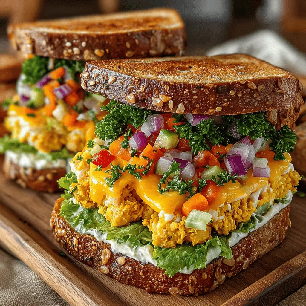 In recent years, the trend toward plant-based eating has gained significant momentum, appealing to a vast audience that includes health enthusiasts, environmental advocates, and culinary adventurers. As more individuals seek to incorporate more vegetables, legumes, and whole grains into their diets, recipes like Zesty Lemon Chickpea Salad Sandwiches have emerged as staples that are not only nourishing but also vibrant and full of flavor. This delightful dish showcases the versatility of chickpeas, blending them harmoniously with the refreshing zing of lemon, making it a perfect choice for lunch, a picnic, or a light dinner.