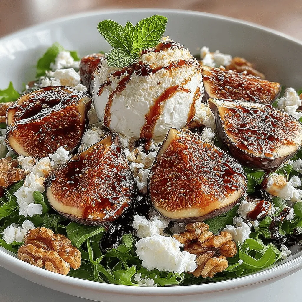 When it comes to creating a dish that tantalizes the taste buds, few combinations can rival the harmonious blend of sweet and savory. The Sweet & Savory Fig Jam Salad exemplifies this delightful balance, featuring the lusciousness of fresh figs paired with tangy goat cheese, crunchy walnuts, and mixed greens. This salad is not only a feast for the palate but also a vibrant addition to your meal planning repertoire, especially when seasonal ingredients shine.