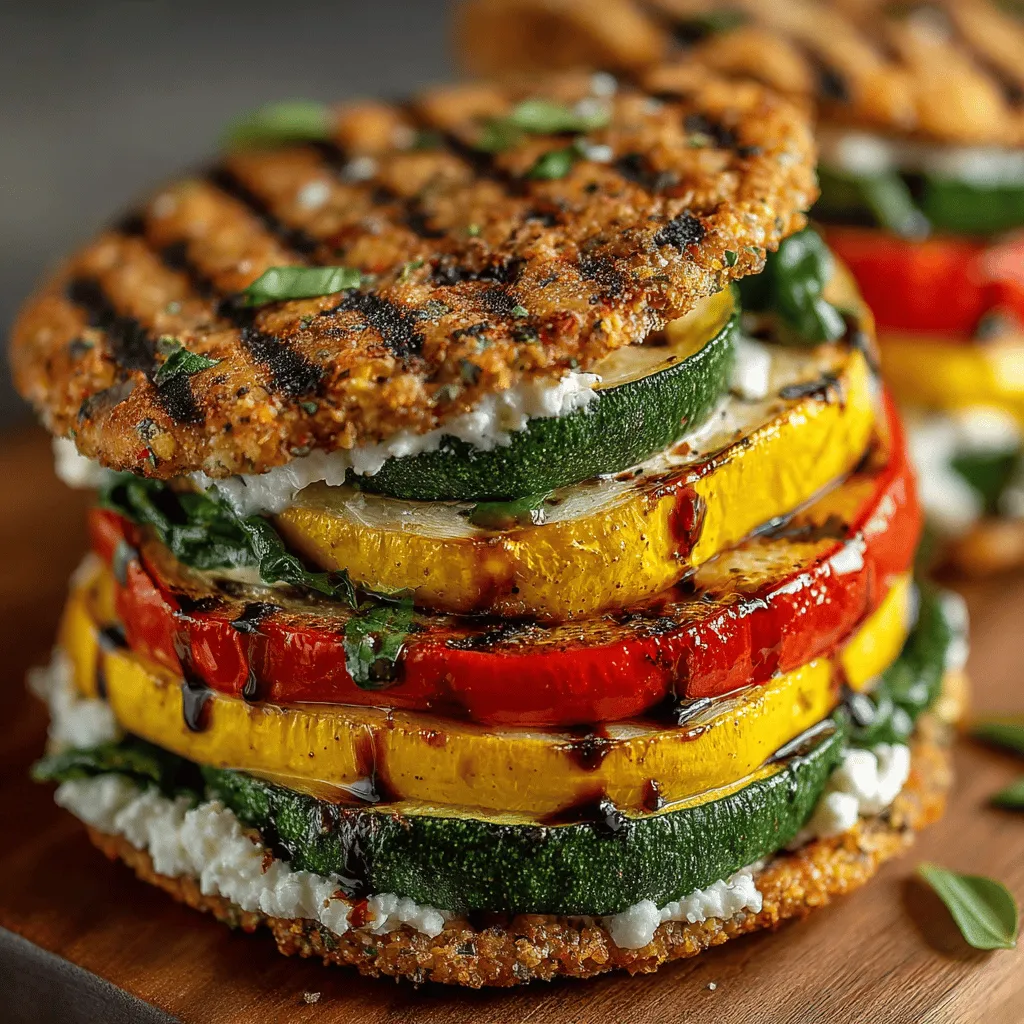 In the world of culinary delights, few dishes can match the vibrant appeal of Mini Grilled Veggie Sandwich Circles. This wholesome recipe is not only a feast for the eyes but also a celebration of fresh, seasonal ingredients. Imagine tender, grilled vegetables nestled between soft, warm pita bread, all enhanced by the creamy richness of goat cheese. Whether you're looking for a satisfying snack, a flavorful appetizer for your next gathering, or a light meal that won’t weigh you down, these mini sandwiches offer a perfect solution.
