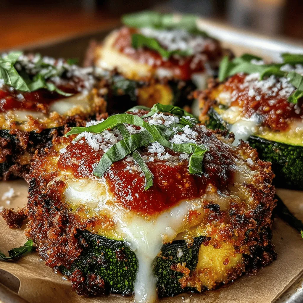 Zucchini Chicken Parmesan Rounds offer a delightful twist on a classic dish, marrying the wholesome goodness of zucchini with the savory flavors of chicken and cheese. This innovative recipe is perfect for those seeking a nutritious appetizer or a light main course that doesn’t skimp on flavor. With minimal prep time and a straightforward cooking process, even novice cooks can whip up this delicious meal in under an hour.