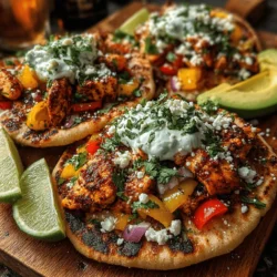 Exploring new and exciting meal options can often lead us to delightful culinary experiences, especially when it comes to easy-to-make recipes that are both nutritious and satisfying. Mini Pepper Chicken Pita Pockets are a perfect example of such a dish. This recipe combines protein-rich chicken with colorful vegetables, all encased in soft, whole wheat pita pockets, making it an ideal choice for lunch, dinner, or even a quick snack. Not only are these pita pockets packed with flavor, but they also cater to a variety of dietary preferences, ensuring everyone can enjoy them.