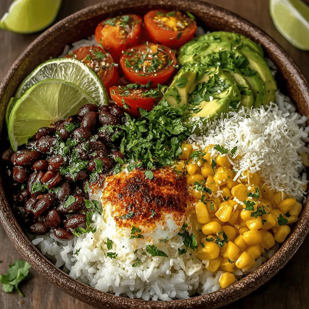In the ever-evolving world of plant-based cuisine, finding dishes that are both satisfying and nutritious can sometimes feel like a challenge. Enter the Zesty Green Chili Rice and Bean Burrito Bowls—an explosion of flavors and textures that will not only please your palate but also nourish your body. This recipe highlights the fragrant aroma of jasmine rice paired with the hearty goodness of black and pinto beans, all brought together with a tangy green chili sauce and an array of fresh toppings.