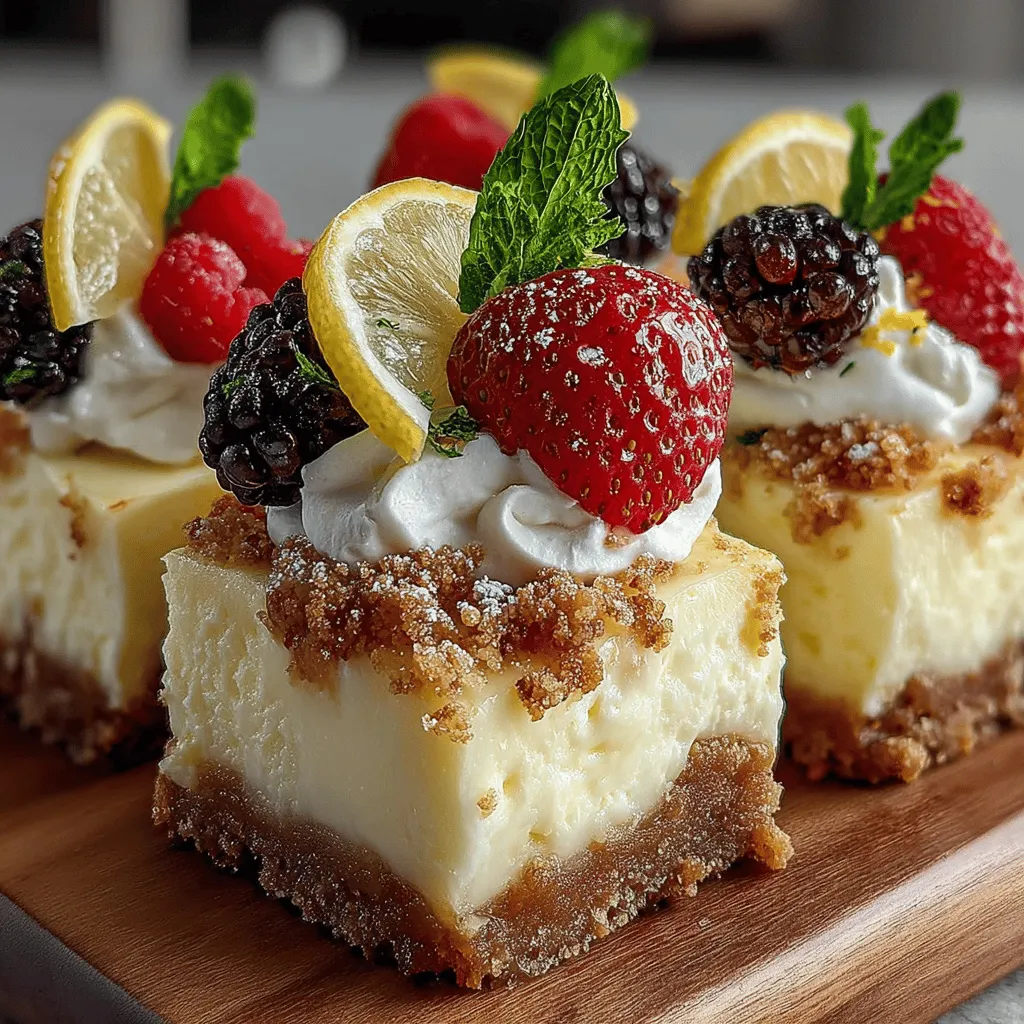 To achieve the perfect Zesty Frozen Yogurt Lemon Cheesecake Bars, combining the flavors correctly is crucial. Start by adding the freshly squeezed lemon juice and zest to your yogurt mixture. Best practices suggest using a microplane for zesting, which allows for the finest texture and maximum flavor release. When mixing, fold in the lemon juice gradually, tasting as you go to ensure you achieve that perfect balance between tartness and sweetness.