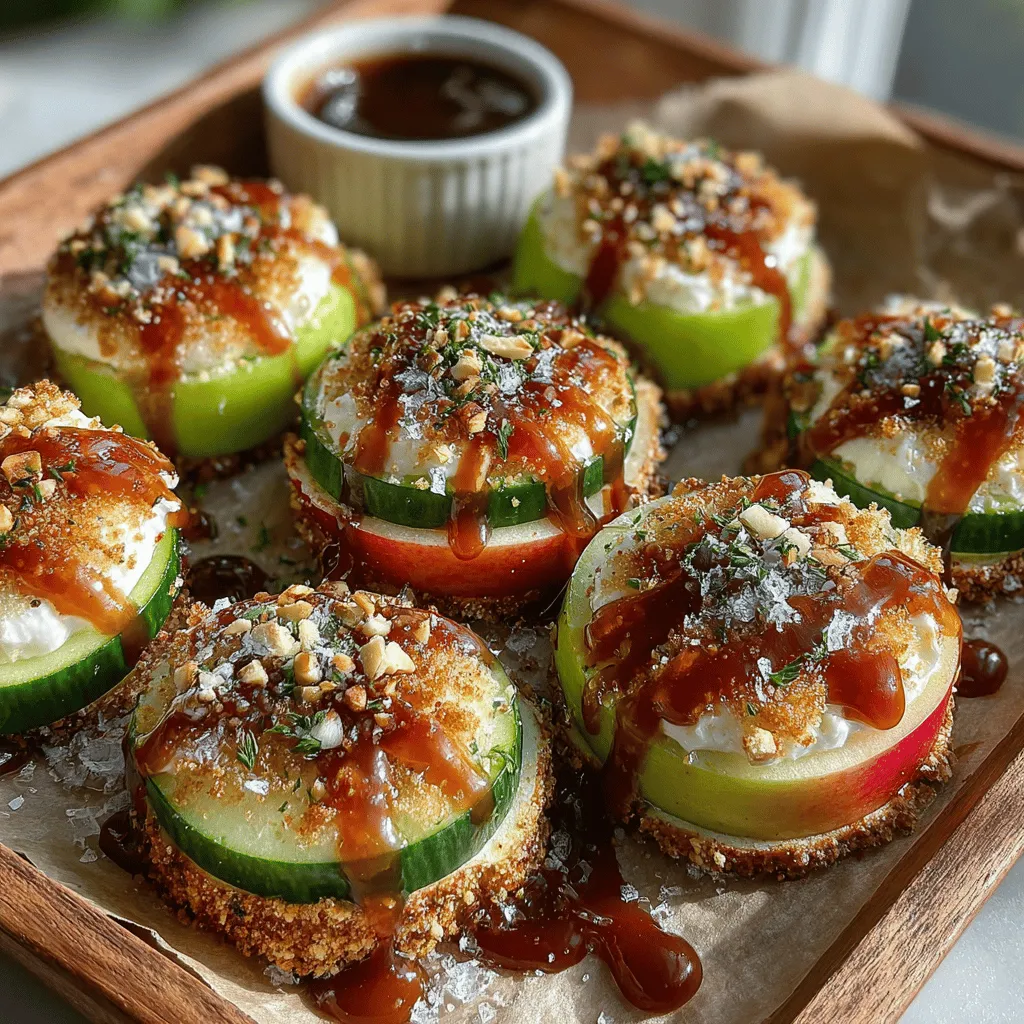 If you're on the lookout for a delightful yet healthy snack that captures the essence of autumn, look no further than Caramel Apple Frozen Yogurt Chips. This recipe combines the crisp, refreshing taste of fresh apples with the creamy richness of Greek yogurt, all drizzled with a luscious caramel sauce. Perfect for satisfying your sweet tooth without the guilt, these frozen yogurt chips are not only delicious but also a great way to enjoy the nutritional benefits of their wholesome ingredients. Whether you're preparing a fun treat for your kids, hosting a gathering, or simply indulging in a late-night snack, these frozen yogurt chips are sure to impress.