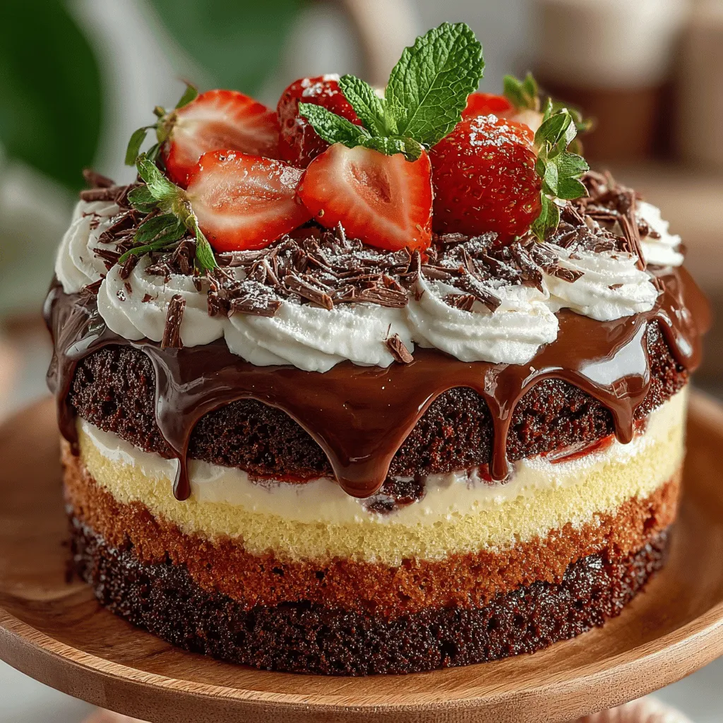 The Cozy Neapolitan Cake is a delightful dessert that captures the hearts of many with its vibrant layers and rich, harmonious flavors. Combining the classic tastes of vanilla, chocolate, and strawberry, this cake is not just a treat for the palate but also a feast for the eyes. Its striking appearance, characterized by distinct layers of color, makes it an ideal centerpiece for various occasions—from family gatherings and birthday celebrations to festive events and casual get-togethers.