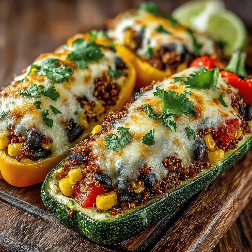 Stuffed vegetables have long been celebrated as a versatile and nutritious meal option, perfect for those who desire a satisfying dish without compromising their health. These delightful creations allow for culinary creativity, accommodating various dietary preferences and tastes. Among the many options available, zucchini and bell peppers stand out as two of the most popular ingredients in healthy cooking, both offering a unique blend of flavor, texture, and nutritional value.
