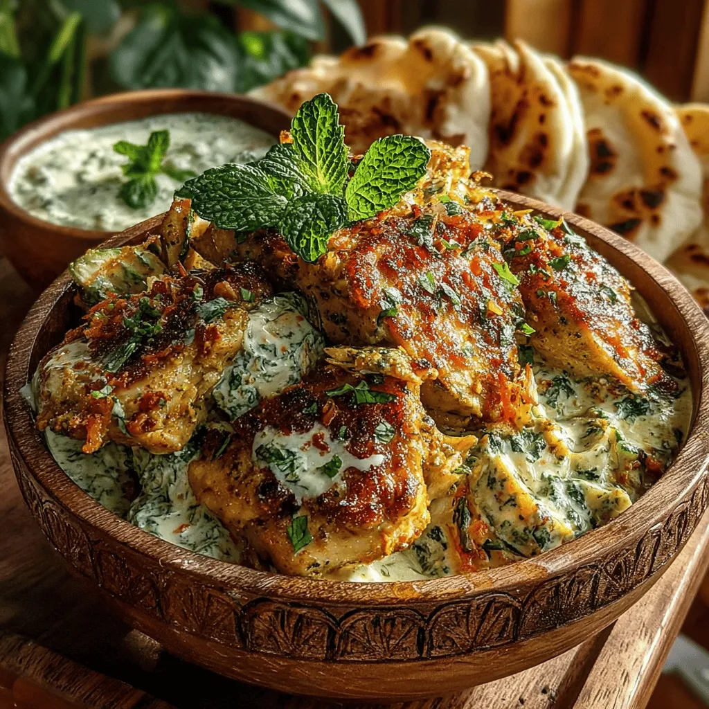 Indian cuisine is renowned for its vibrant flavors and diverse ingredients, and one dish that beautifully exemplifies this culinary tradition is Slow-Cooked Cucumber Raita Chicken. This recipe features tender chicken thighs marinated in a creamy, spiced yogurt sauce, perfectly complemented by a refreshing cucumber raita. The interplay of warm spices with the cool, crisp cucumber creates a delightful contrast that is sure to tantalize your taste buds.