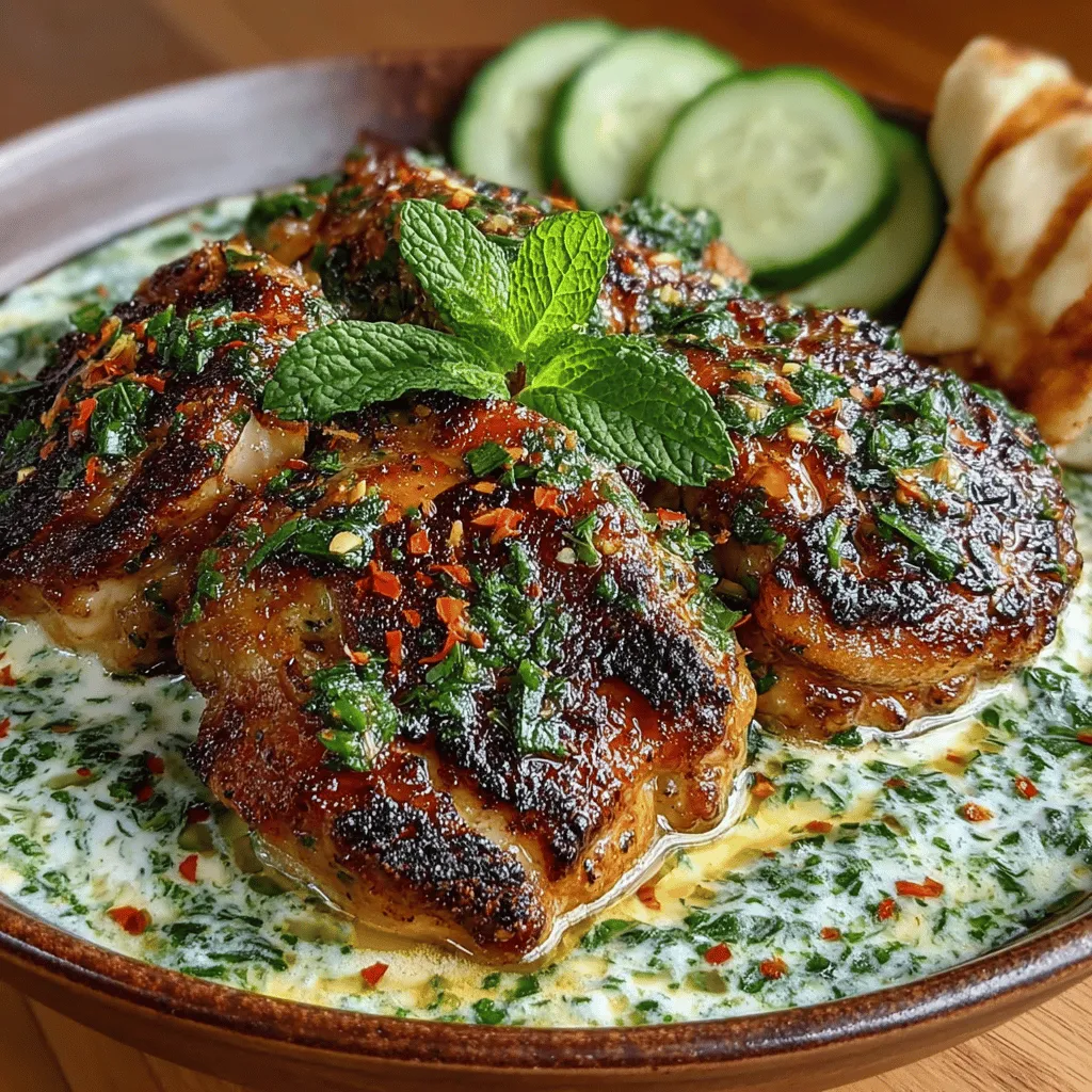 Indian cuisine is renowned for its vibrant flavors and diverse ingredients, and one dish that beautifully exemplifies this culinary tradition is Slow-Cooked Cucumber Raita Chicken. This recipe features tender chicken thighs marinated in a creamy, spiced yogurt sauce, perfectly complemented by a refreshing cucumber raita. The interplay of warm spices with the cool, crisp cucumber creates a delightful contrast that is sure to tantalize your taste buds.