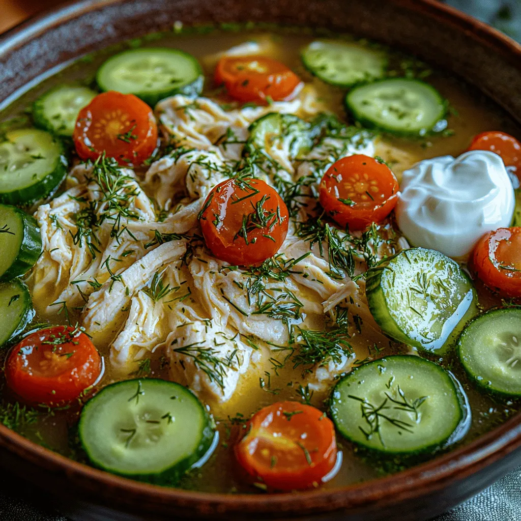 In the culinary world, simplicity and flavor often go hand in hand, and nothing exemplifies this better than the Refreshing Herb-Infused Crockpot Cucumber Chicken. This delightful dish marries the tender juiciness of chicken breast with the crisp, cool flavors of cucumber and fresh herbs, creating a meal that's not only easy to prepare but also bursting with freshness. Perfect for any day of the week, this recipe is ideal for busy individuals seeking a wholesome and satisfying dinner.