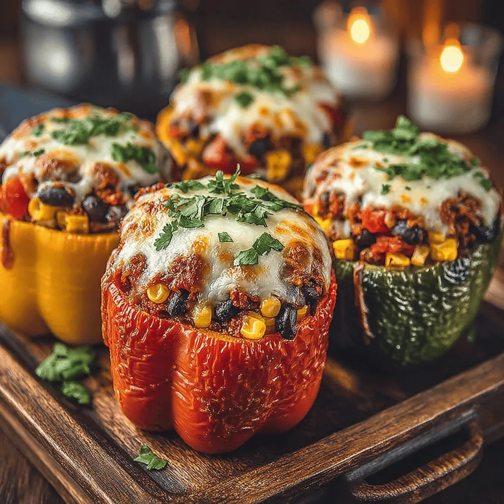 If you're looking to add a vibrant and nutritious dish to your meal rotation, Sweet Corn Chili Stuffed Peppers are a perfect choice. Bursting with colors and flavors, this recipe beautifully showcases the freshness of the ingredients while delivering a hearty and satisfying meal. The sweet and slightly smoky essence of the corn paired with the robust flavors of chili creates a delightful experience for the palate. Not only are these stuffed peppers visually appealing, but they're also an excellent way to incorporate various food groups into one dish.