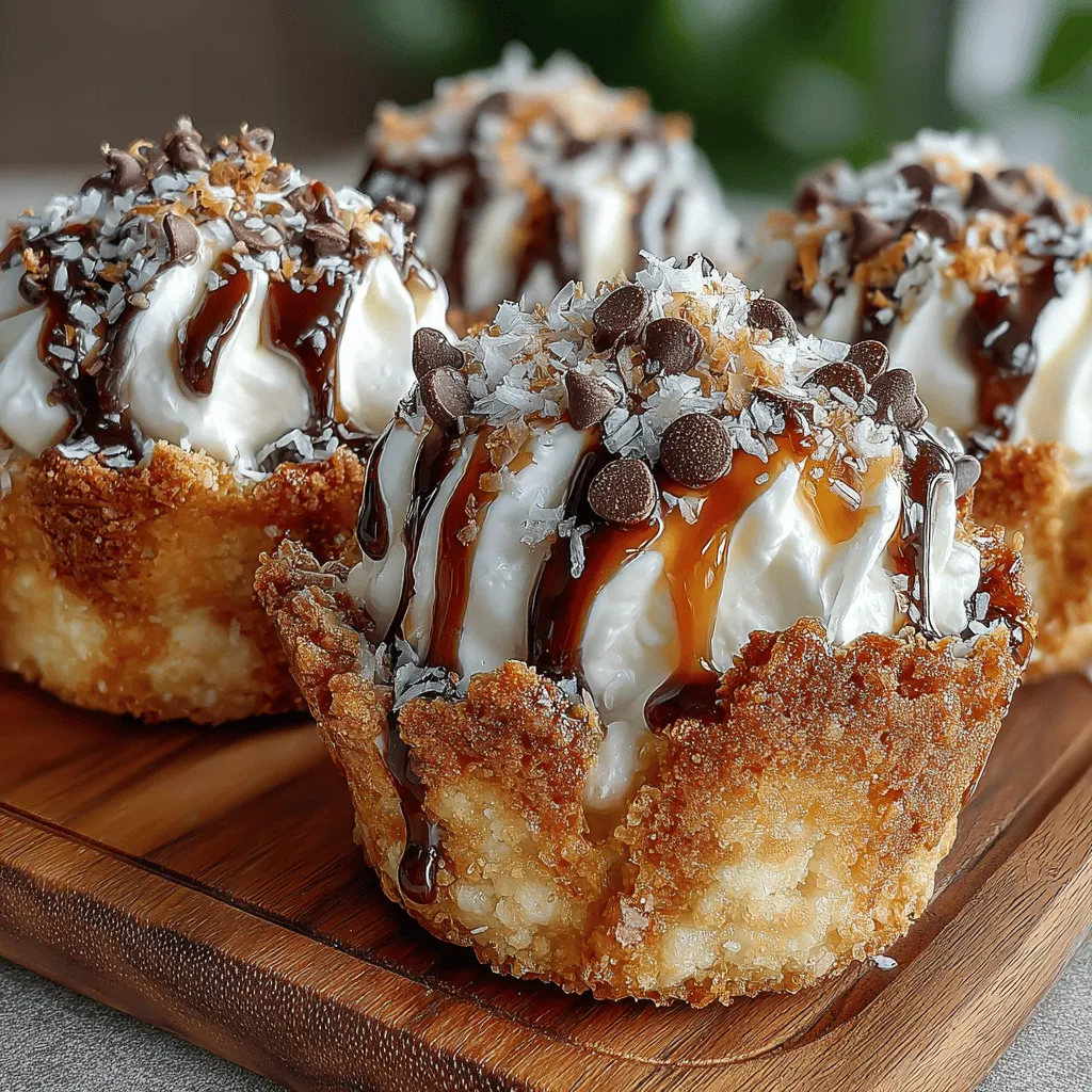 Creating the perfect Frozen Yogurt Cookie Dough Nests requires careful consideration of both texture and flavor balance. The smoothness of the Greek yogurt filling contrasts beautifully with the chewy, slightly crunchy texture of the cookie dough nests. This duality not only enhances the eating experience but also ensures that each bite is a delightful combination of creamy and crispy.