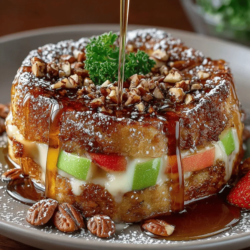 If you're searching for a breakfast or brunch option that perfectly marries comfort and indulgence, look no further than the Cinnamon Apple Egg Toast Bake. This delightful dish is a warm, hearty concoction that combines thick-cut bread, fresh apples, and aromatic spices, making it an ideal choice for family gatherings or holiday celebrations. Imagine cutting into a golden-brown casserole, where each bite reveals layers of fluffy egg custard infused with the sweet notes of cinnamon and freshly baked apples. It's not just a meal; it’s an experience that can transform any morning into a special occasion.