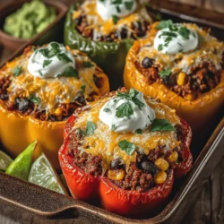 Understanding the key components of this dish is crucial for achieving the best flavor and nutrition. Let’s take a closer look at the main ingredients that make these stuffed peppers so irresistible.
