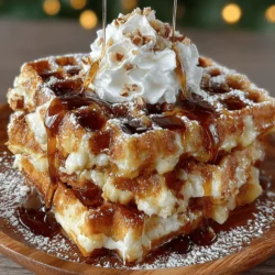 Imagine the delightful flavors of a classic apple pie, combined with the comforting texture of warm waffles. Apple Pie Waffles offer a unique culinary experience, merging two beloved dishes into one delectable treat. This innovative recipe captures the essence of traditional apple pie, infusing it into a breakfast favorite that can easily double as a dessert. Whether enjoyed as a cozy weekend breakfast or a sweet evening indulgence, these waffles promise to satisfy any craving for comfort food.