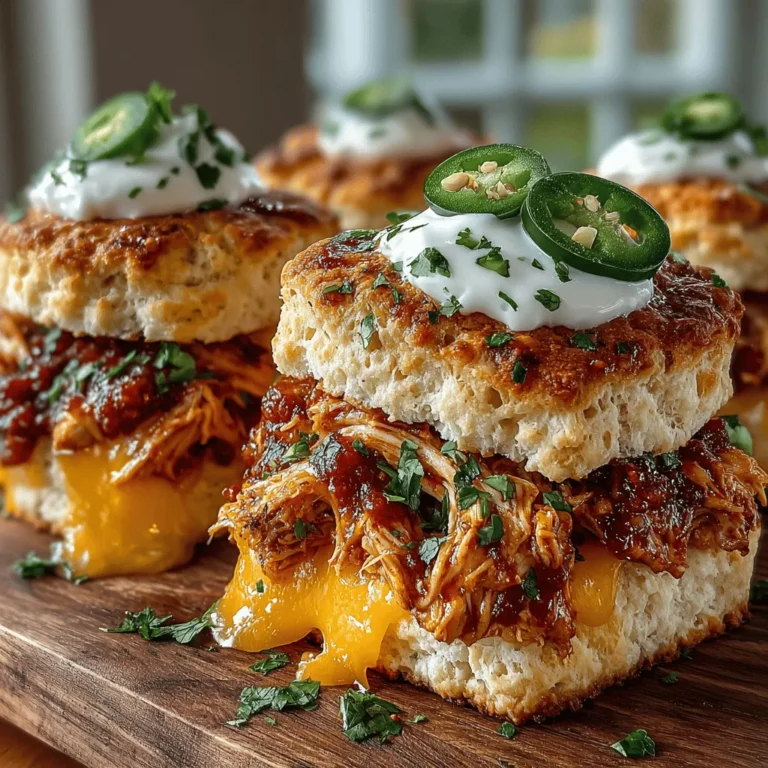 When it comes to entertaining guests or simply enjoying a casual meal at home, Mini Chicken Salsa Biscuit Stacks offer a delightful and versatile option that is sure to impress. This recipe combines familiar and comforting flavors with a fun and exciting presentation, making it a perfect fit for a variety of occasions—from game day gatherings to family dinners or even a casual get-together with friends.