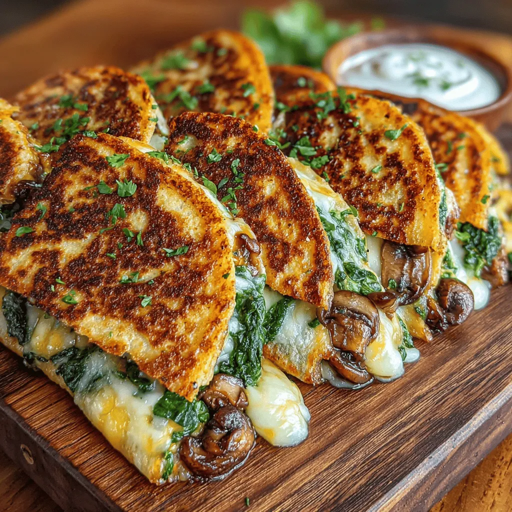 In recent years, the culinary landscape has experienced a significant shift towards vegetarian dishes, reflecting a growing awareness of health, sustainability, and ethical eating. As more individuals seek to incorporate plant-based options into their diets, recipes that are both delicious and easy to prepare have gained immense popularity. One such recipe is the Mini Mushroom Spinach Quesadilla Wedges. This dish not only satisfies the taste buds but also serves as a wholesome option that can be enjoyed as a snack or a light meal.