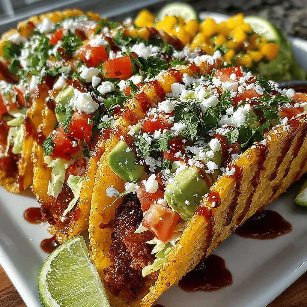 Creating the perfect crispy summer tacos involves a careful balance of flavors and textures. To ensure that every bite bursts with freshness, consider the following tips for combining your ingredients: