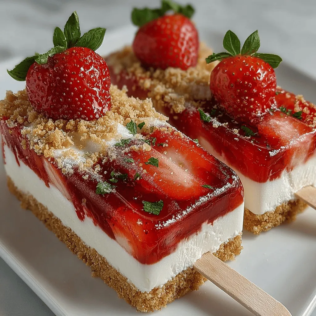 With summer's heat bearing down, a refreshing treat can make all the difference in beating the sweltering temperatures. Among the myriad options available, few desserts can match the delightful simplicity and flavor of homemade Frozen Strawberry Shortcake Yogurt Pops. This recipe not only captures the essence of summer with its bright, juicy strawberries, but it also combines the creamy richness of yogurt and the satisfying crunch of graham crackers. These pops are not just delicious; they are also incredibly easy to prepare, making them a fantastic choice for a family-friendly dessert or a healthy snack that both kids and adults will adore.