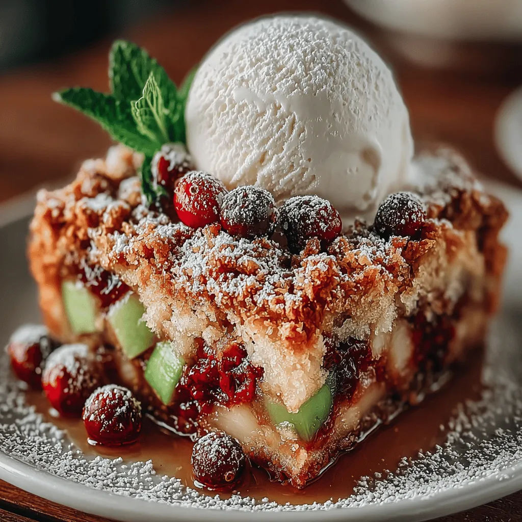 The beauty of cranberry apple pie bars lies in their carefully chosen ingredients, each playing a crucial role in creating the perfect balance of flavors and textures. Understanding these components not only enhances the baking experience but also allows you to appreciate the intricacies involved in crafting this autumnal treat.