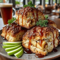 Scones are a delightful treat, often associated with cozy afternoons and calming cups of tea. The recipe for Maple Glazed Apple Cinnamon Scones combines the warm, inviting flavors of sweet maple syrup, tart apples, and aromatic cinnamon, making it an irresistible choice for any time of day. Whether you're enjoying them as a special breakfast, a comforting snack, or a perfect accompaniment to your evening tea, these scones promise to please the palate and warm the soul.