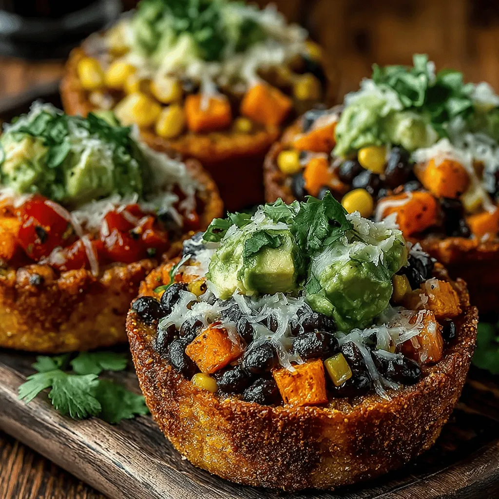 Sweet Potato Chili Nacho Cups are a delightful fusion of comfort food and health-conscious cooking. This innovative recipe showcases sweet potatoes as a base for a flavorful chili that is elevated by the crunch of tortilla cups. Whether served as an appetizer at your next gathering or as a satisfying main course for a cozy weeknight dinner, these nacho cups are guaranteed to impress your guests or family. They offer a unique twist on traditional nachos, marrying hearty ingredients with a burst of flavor and nutrition.
