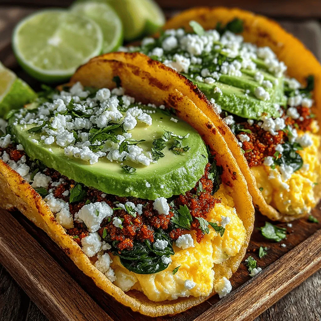 When it comes to breakfast, the options can often feel repetitive. However, breakfast tacos offer a vibrant and versatile alternative that can elevate your morning meal. The Spicy Sunrise Green Chili Breakfast Tacos combine fresh ingredients with an array of spices, resulting in a dish that is not only delicious but also packed with energy and flavor. These tacos appeal to both health-conscious eaters looking for nutritious options and those who enjoy a hearty start to their day.
