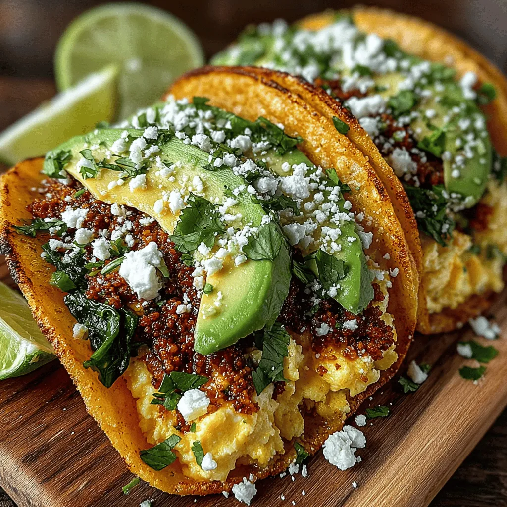 When it comes to breakfast, the options can often feel repetitive. However, breakfast tacos offer a vibrant and versatile alternative that can elevate your morning meal. The Spicy Sunrise Green Chili Breakfast Tacos combine fresh ingredients with an array of spices, resulting in a dish that is not only delicious but also packed with energy and flavor. These tacos appeal to both health-conscious eaters looking for nutritious options and those who enjoy a hearty start to their day.