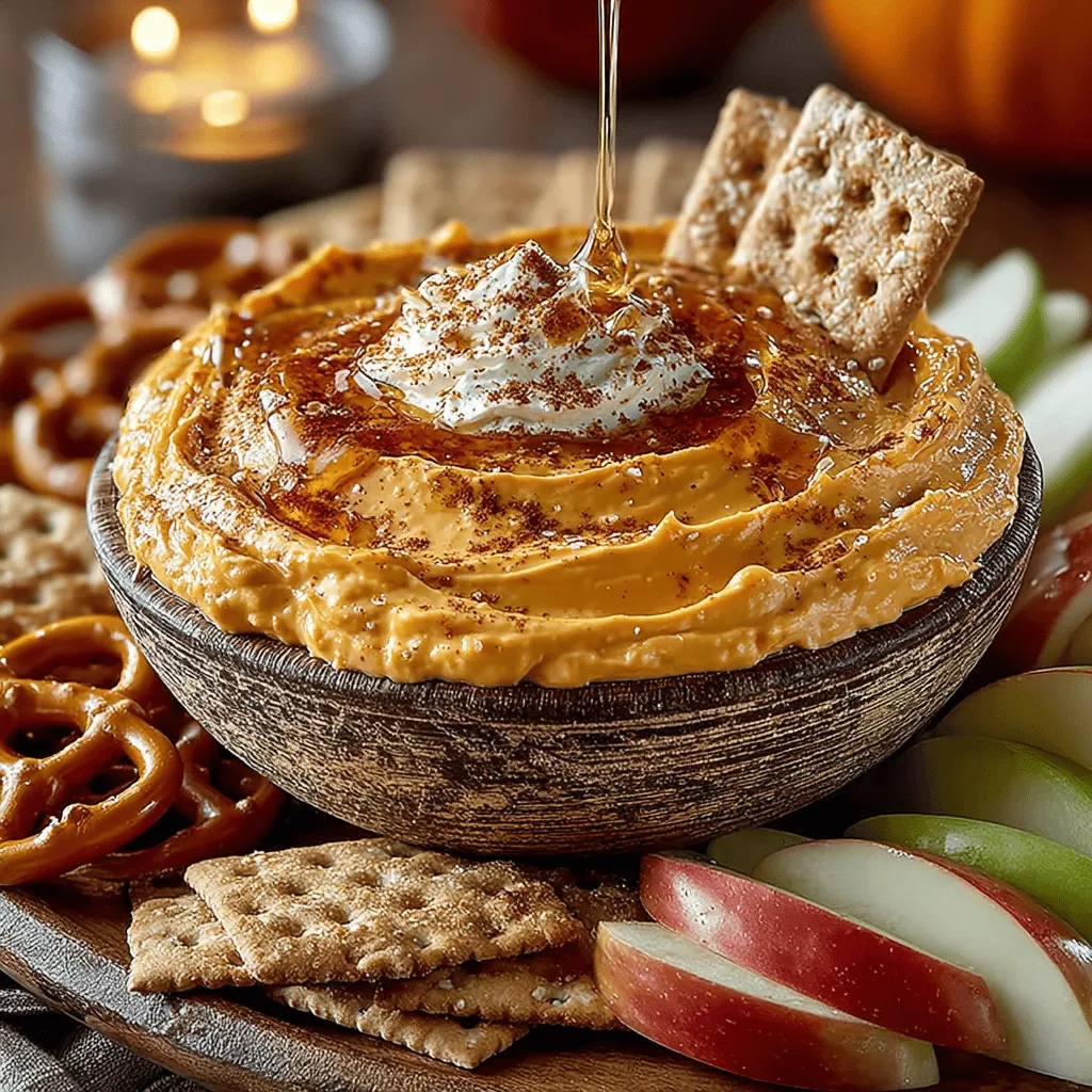 Whipped topping plays a crucial role in the Pumpkin Spice Cheesecake Dip, providing a light, airy texture that enhances the overall mouthfeel of the dish. Unlike denser cream cheese, the whipped topping creates a fluffy consistency, making the dip feel indulgent yet not overly heavy. This lightness is essential for balancing the rich flavors of pumpkin and spices, allowing the dip to be enjoyed as a versatile treat for both casual gatherings and festive occasions. When folded into the mixture, the whipped topping adds volume and a delightful creaminess, ensuring each bite is smooth and enjoyable. The air incorporated during whipping helps to lift the flavors, making the dip feel refreshing and perfect for any palate.