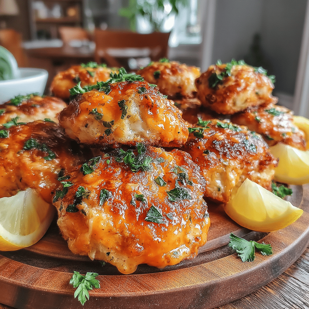 If you’re looking for a quick, delicious, and satisfying meal, look no further than these Air Fryer Garlic Butter Chicken Bites! This recipe combines tender, juicy chicken pieces with a rich garlic butter sauce, giving you a mouthwatering dish that's perfect for any occasion. Whether you're preparing a weeknight dinner or hosting a small gathering, these bites will surely impress your family and friends.