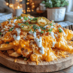 Get ready to elevate your snack game with these irresistible Air Fryer Loaded Nacho Fries! Whether you're hosting a game day gathering, enjoying a movie night at home, or just craving a late-night treat, these nacho fries are the perfect combination of crispy, cheesy, and flavorful.