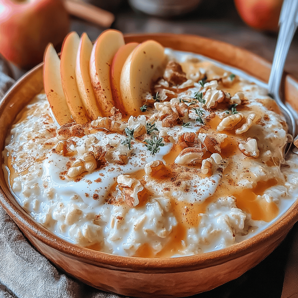 Welcome to a warm and cozy cooking adventure with our Creamy Skillet Apple Cinnamon Oatmeal! As the leaves start to change and the air becomes crisp, there's nothing quite like a bowl of comforting oatmeal to start your day on a delightful note. This recipe beautifully combines the sweetness of tender apples, the warmth of cinnamon, and the creamy richness of milk or a dairy-free alternative, making it the perfect autumn breakfast.
