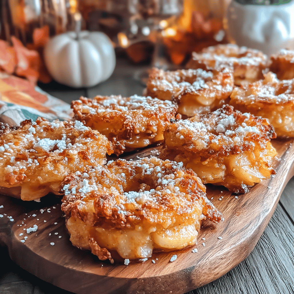 As the leaves begin to turn and the air becomes crisp, it's the perfect time to indulge in cozy seasonal treats that capture the essence of fall. One of my absolute favorites is the delightful combination of pumpkin spice and sweet, juicy apples. Today, I’m excited to share a recipe for Crispy Air Fryer Pumpkin Spice Apple Rings that will leave your kitchen smelling like a warm autumn day.